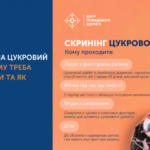 СКРИНІНГ НА ЦУКРОВИЙ ДІАБЕТ: КОМУ ТРЕБА ПРОХОДИТИ ТА ЯК ЧАСТО